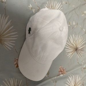Lacoste woman’s white hat S